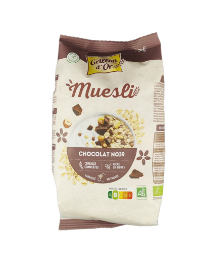 Muesli Chocolat Noir 500g Bio