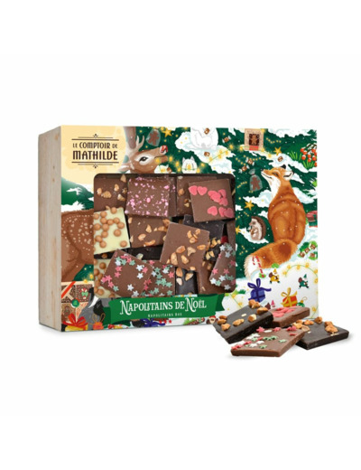 Coffret Napolitains de Noël 300G