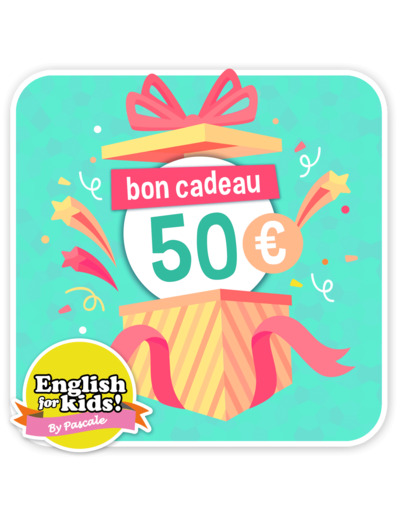 Bon cadeau STAGE ou COURS HEBDO 50€