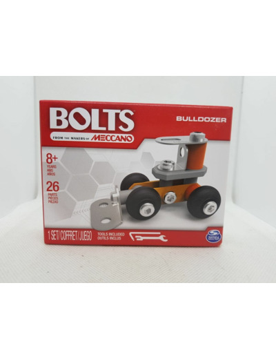 BOLTS MECCANO BULLDOZER de chez SPIN MASTER BOITE NEUVE