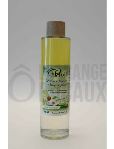 Lotion Nettoyante Visage bi-phasée - 200mL - OdeFruit - Bio