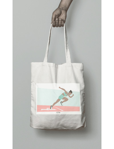 Tote bag ou sac athlétisme "sprint femme"