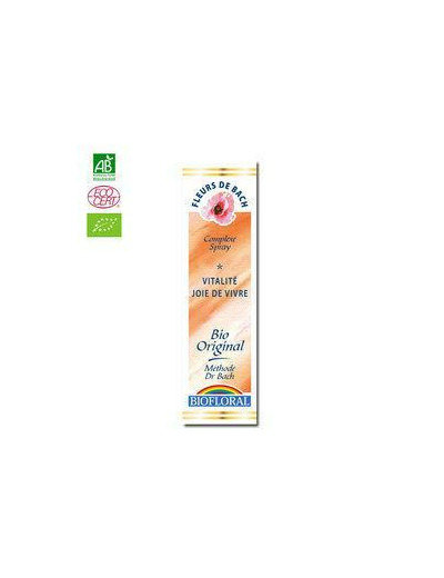 Fleur de Bach Complexe n°2 - Vitalité, joie de vivre en spray