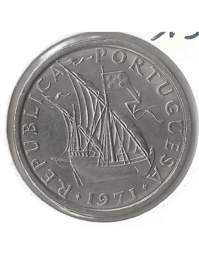 PORTUGAL 10 ESCUDOS 1971 A TTB+( W600)