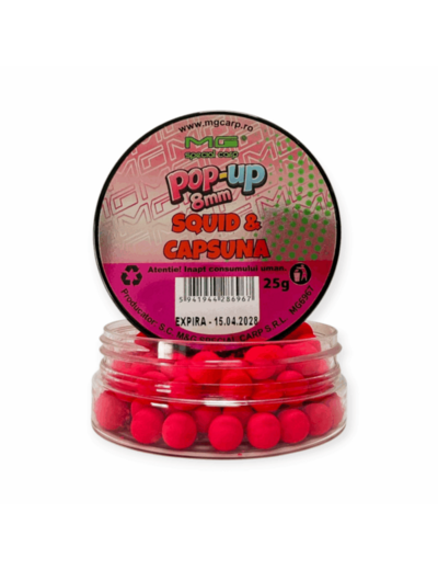 pop up 8mm fraise calamar MG