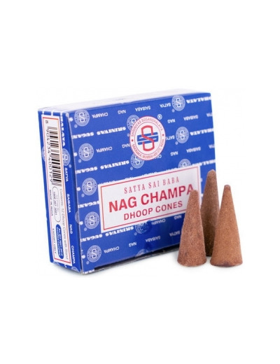 Nag Champa Encens en cône 12 pièces