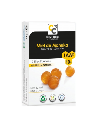 Billes Fourrées 30% Miel de Manuka IAA10 54g