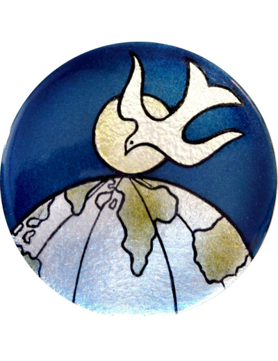 Lumière du moNotre Dame e D8,3cm - EMAUX DU LIBAN