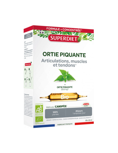 Ortie Piquante Bio 20 ampoules de 10ml