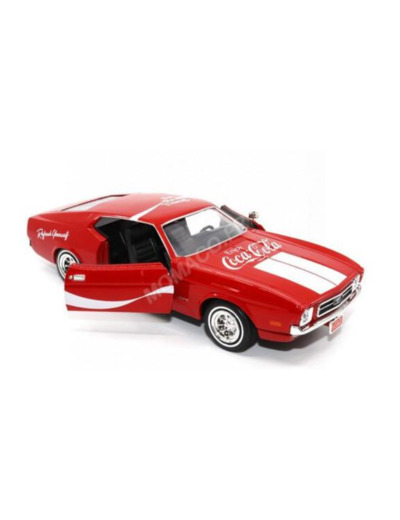 Motor City 424071 - Ford Mustang Sportsroof 1971 Coca-Cola - 1/24