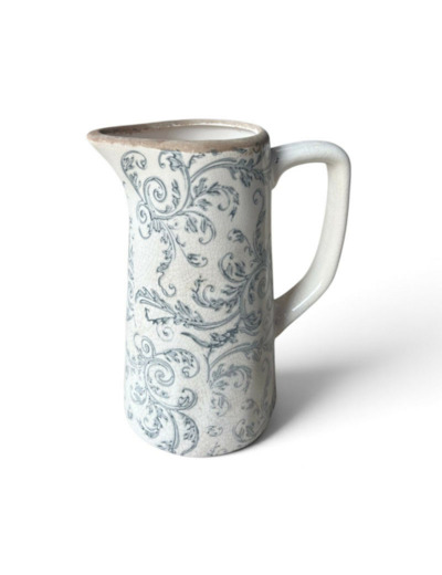 Vase pichet céramique vintage 16x11x20cm