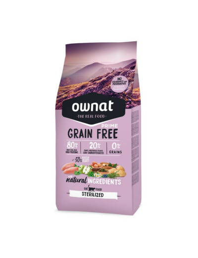 OWNAT GF Prime Sterilized chat - 3KG