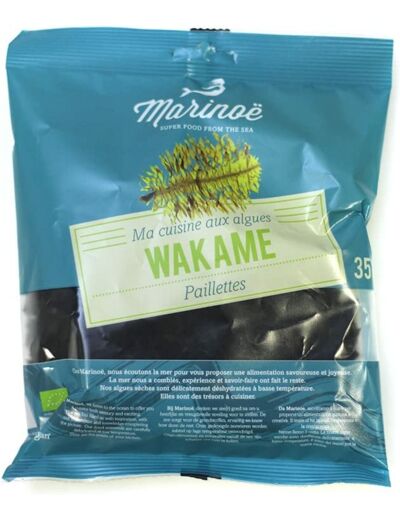 Wakame paillettes 35g Marinoë