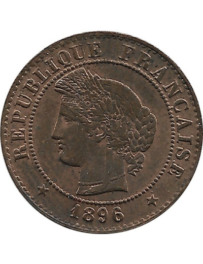 FRANCE 1 CENTIME CERES 1896 A SUP