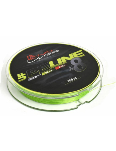 tresse UF pe line jaune ultimate