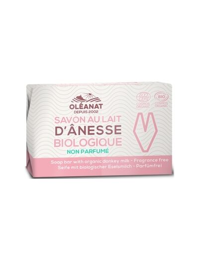 Savonnette au lait d'ânesse sans parfum 100g