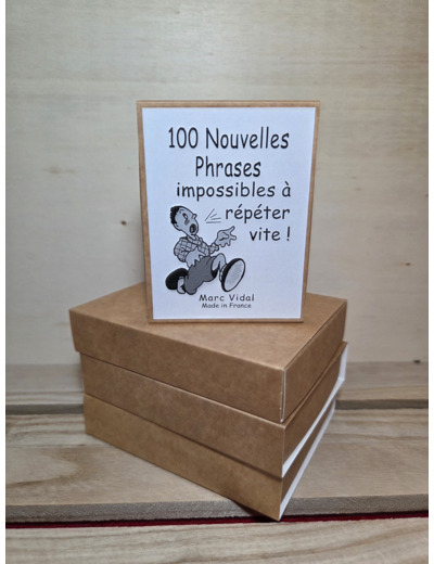 100 Phrases impossibles à répéter vite !