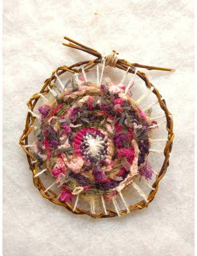 suspension décorative en saule