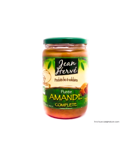 Purée d'Amandes Complètes Bio 700g