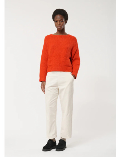 Pull over col rond Humility