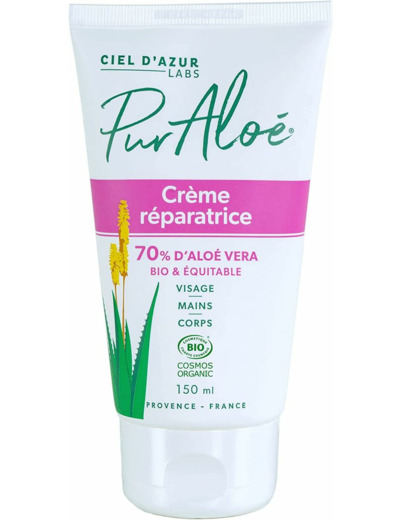 Creme reparatrice aloe vera 150ml Pur Aloe