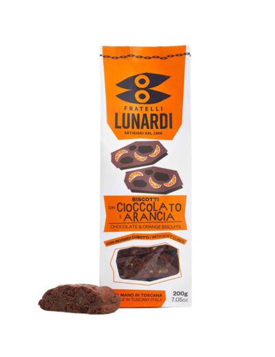 Cantucci Chocolat et Orange 200g