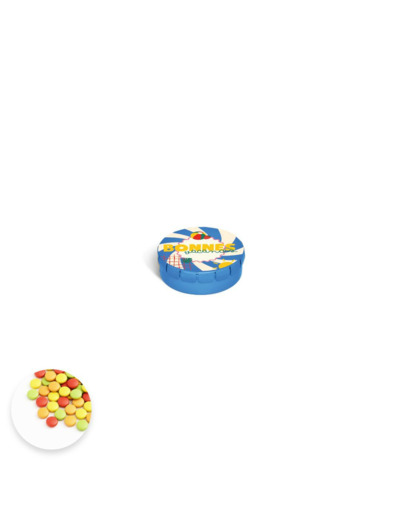 Boîte Clic Clac Bonnes Vacances Bonbons Fruités