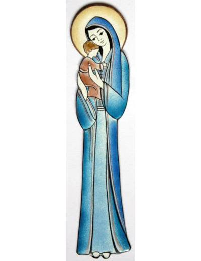 Vierge de miséricorde  22cm - EMAUX DU LIBAN