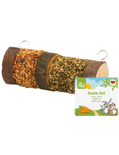 Jr Rouleau à la carotte & persil pour rongeurs - 160g