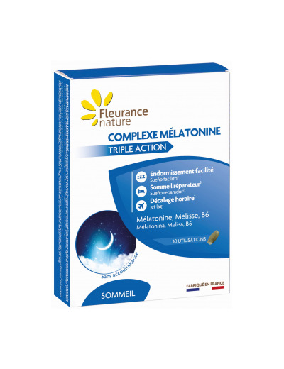 Complexe mélatonine 30 comprimés