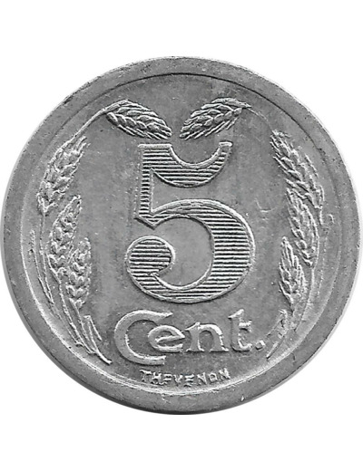 27 EURE - EVREUX 5 CENTIMES 1921 TTB+