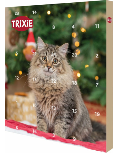 Trixie Calendrier de l'Avent pour chat, 24 Cases