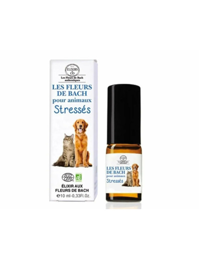 Fleurs de Bach pour Animaux stressés-spray 10ml-Provence Santé