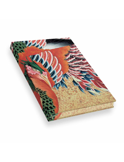 CARNET HAZAN EFFET SOIE. HOKUSAI PHENIX