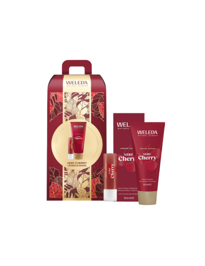Coffret Crème mains 50ml + Baume à lèvres 4,8g Very Cherry