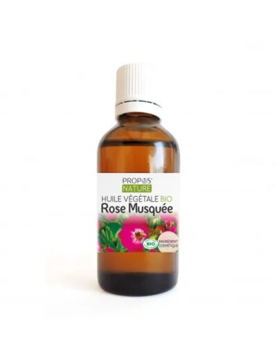Huile végétale Rose musquée Bio “Rosa rubiginosa” Propos nature 50ml*