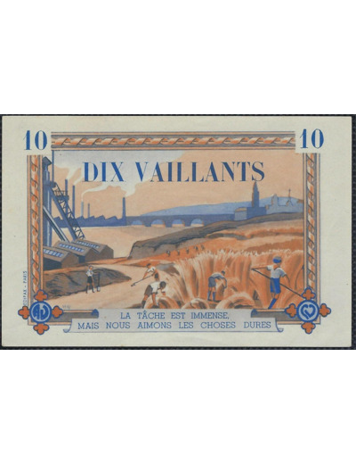 COEURS VAILLANTS 10 VALLANTS 4ième Série SPL