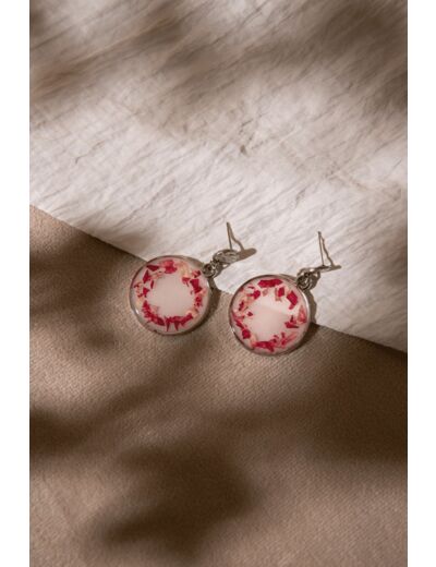 Boucles d'oreilles "Rose"