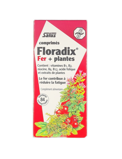 Floradix Fer + Plantes 84 Comprimés