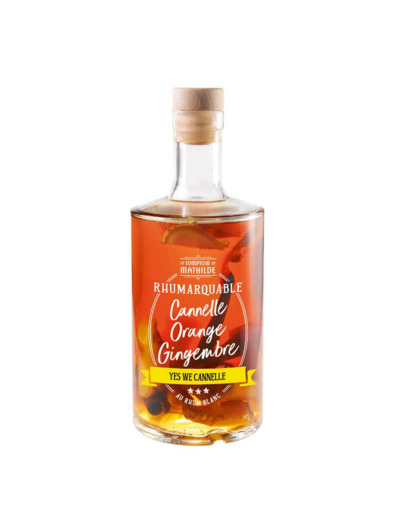 Rhumarquable Cannelle Orange Gingembre Au Rhum Blanc 30% Vol. 70Cl