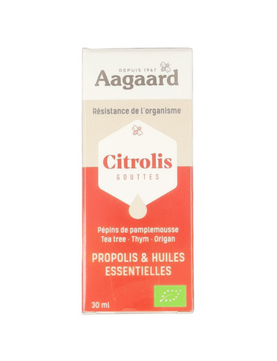 Citrolis Gouttes Propolis et Huiles Essentielles 30ml