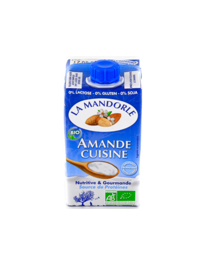 Substitut Végétal Cuisine à l'Amande Bio 250ml