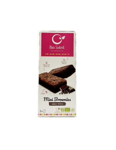 Mini Brownie Choco Pépites Bio 160g