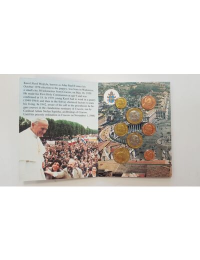 VATICAN 2004 SERIE EURO PROVA JEAN PAUL II