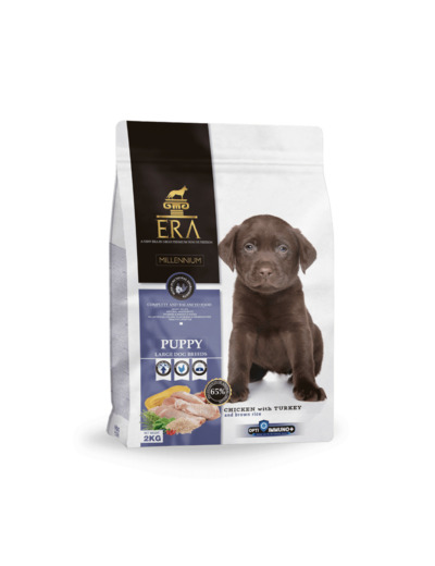 ERA Millennium, Poulet & Dinde pour chiot (grande race) - 12KG
