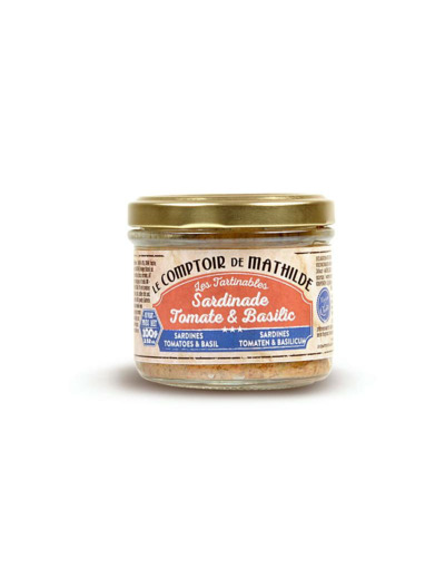 Sardinade Tomate & Basilic 100G