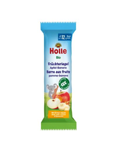 Barre Bio aux fruits-Pomme Banane-25g-Holle