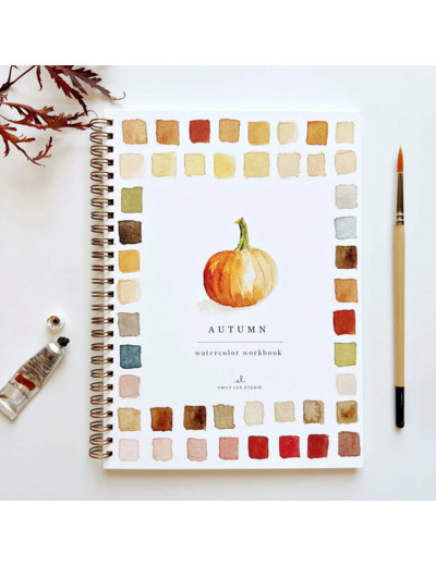 Cahier d’aquarelle - Automne - Emily Lex Studio