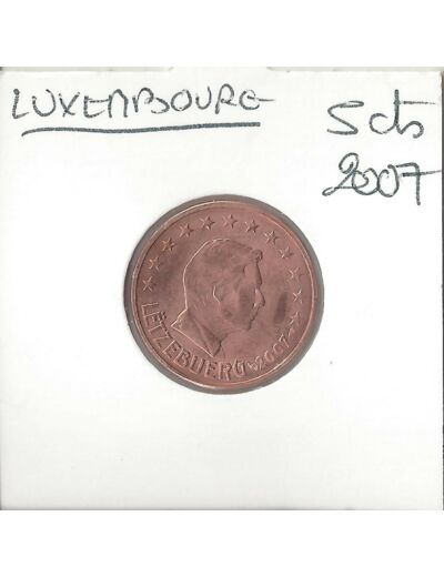 Luxembourg 2007 5 CENTIMES SUP