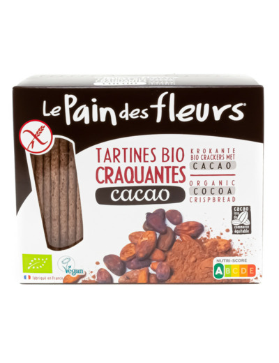 Tartines Craquantes au Cacao Bio 160g